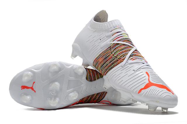 Chuteira Campo Puma Future Z FG White/Orange - DA Sports Oficial