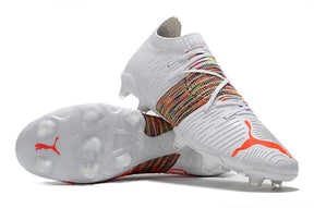 Chuteira Campo Puma Future Z FG White/Orange - DA Sports Oficial