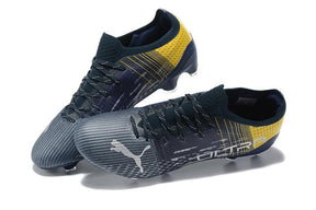 Chuteira Campo Puma Ultra FG Azul/Amarelo - DA Sports Oficial