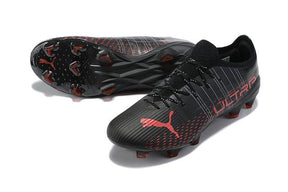 Chuteira Campo Puma Ultra FG Black/Red - DA Sports Oficial