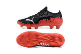 Chuteira Campo Puma Ultra FG Black/Yellow/Orange - DA Sports Oficial