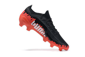 Chuteira Campo Puma Ultra FG Black/Yellow/Orange - DA Sports Oficial