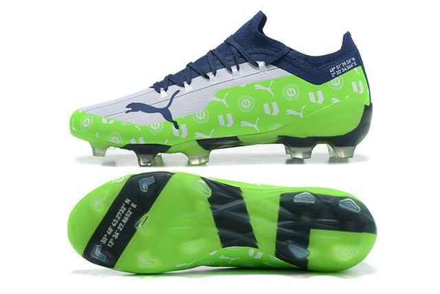 Chuteira Campo Puma Ultra FG White/Green - DA Sports Oficial