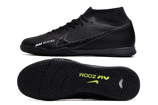 Chuteira Futsal Nike Air Zoom Superfly 9 TF - All Black - Cano