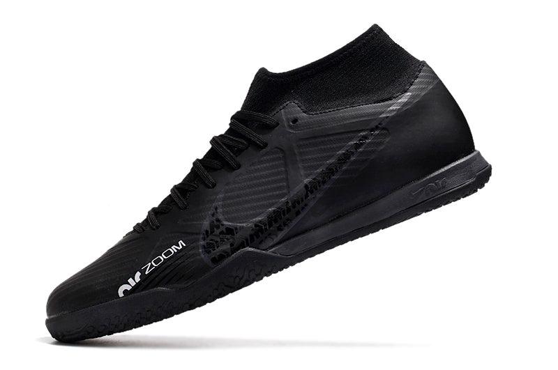 Chuteira Futsal Nike Air Zoom Superfly 9 TF - All Black - Cano Alto - DA Sports Oficial