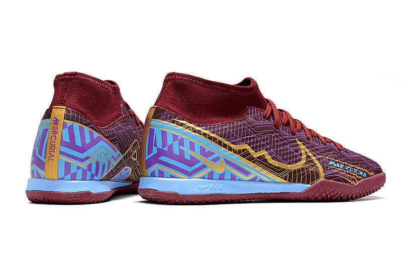 Chuteira Futsal Nike Air Zoom Superfly 9 TF - Kylian Mbappé - Cano Alto - DA Sports Oficial