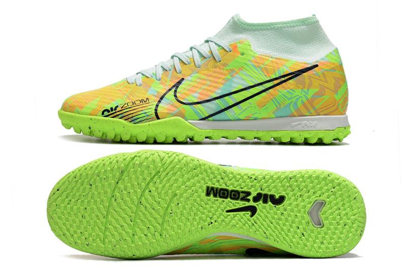 Chuteira Futsal Nike Air Zoom Superfly 9 TF - Verde - Cano Alto - DA Sports Oficial