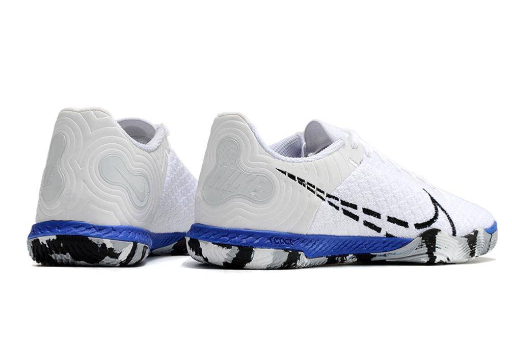 Chuteira Futsal Nike Phantom GT - Branco/Military - Low - DA Sports Oficial