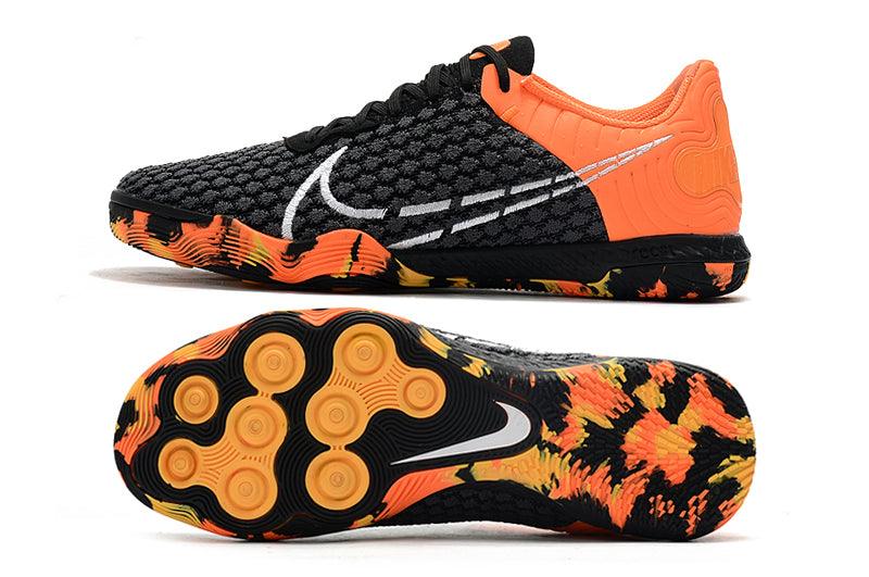 Chuteira Futsal Nike Phantom GT - Preto/Laranja - Low - DA Sports Oficial
