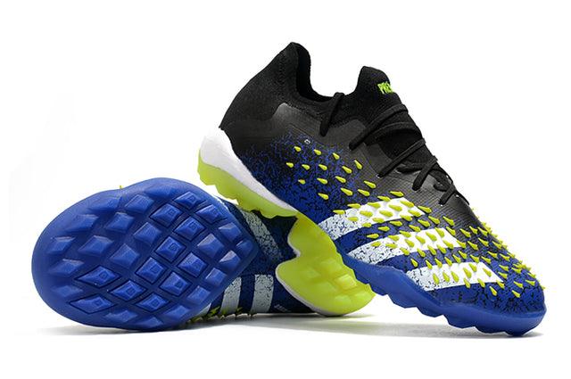 Chuteira Society Adidas Predator Freak .1 Black/Blue/Yellow - Low - DA Sports Oficial
