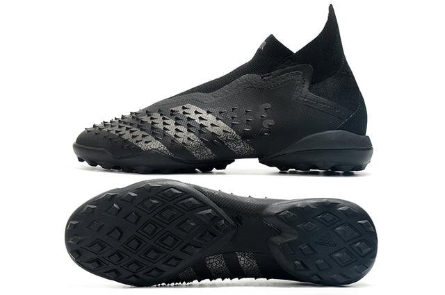 Chuteira Society Adidas Predator Freak + FG Black - Cano Alto - DA Sports Oficial