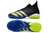 Chuteira Society Adidas Predator Freak + FG Black/Blue - Cano Alto - DA Sports Oficial