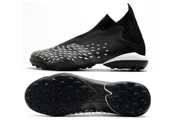 Chuteira Society Adidas Predator Freak + FG Black/White - Cano Alto - DA Sports Oficial