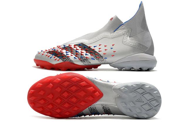 Chuteira Society Adidas Predator Freak + FG Gray - Cano Alto - DA Sports Oficial