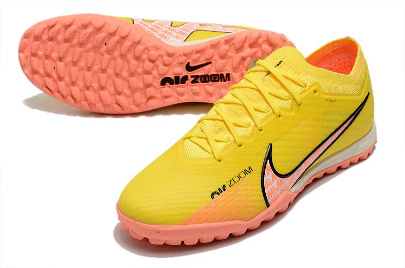 Chuteira Society Nike Air Zoom TF Amarelo - Low - DA Sports Oficial
