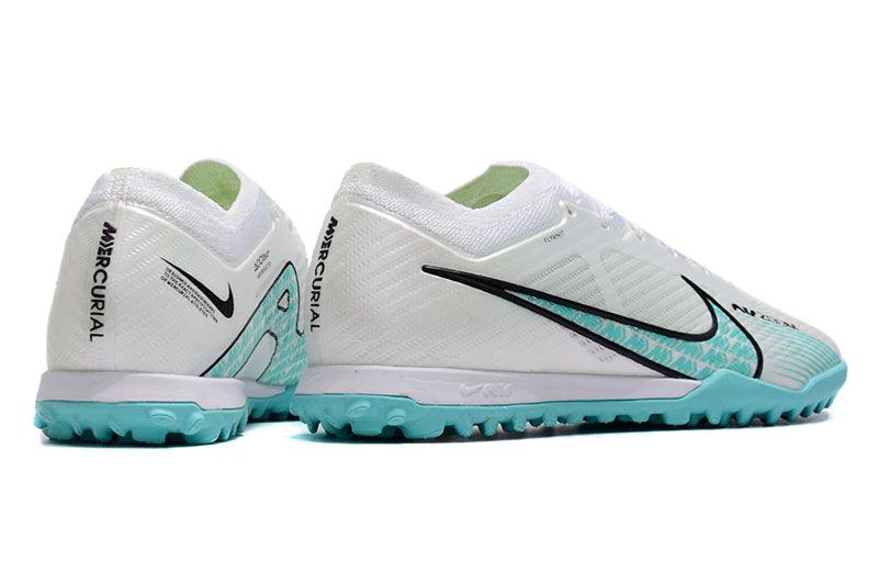 Chuteira Society Nike Air Zoom TF Branco/Azul - Low - DA Sports Oficial