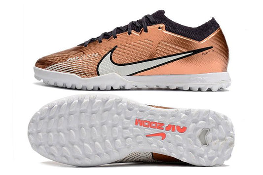 Chuteira Society Nike Air Zoom TF Marrom - Low - DA Sports Oficial