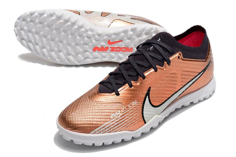 Chuteira Society Nike Air Zoom TF Marrom - Low - DA Sports Oficial