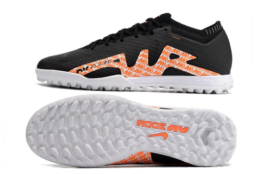 Chuteira Society Nike Air Zoom TF Preto/Laranja - Low - DA Sports Oficial