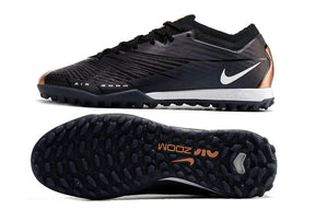 Chuteira Society Nike Air Zoom TF Preto/Marrom - Low - DA Sports Oficial