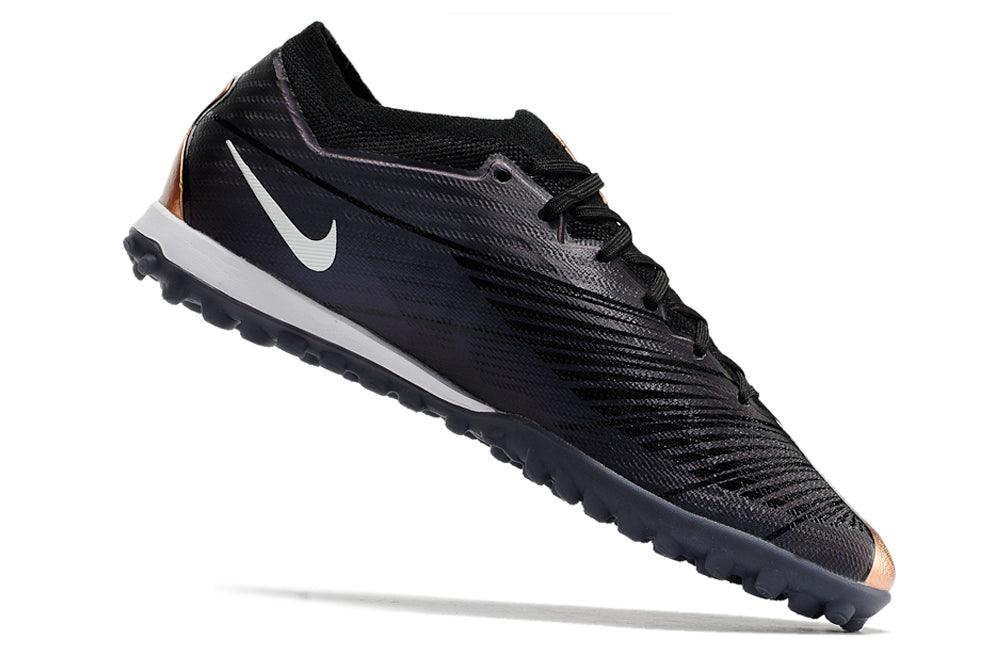 Chuteira Society Nike Air Zoom TF Preto/Marrom - Low - DA Sports Oficial