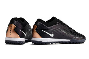 Chuteira Society Nike Air Zoom TF Preto/Marrom - Low - DA Sports Oficial