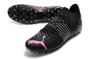 Chuteira Society Puma Future Z FG Black/Pink - Low - DA Sports Oficial