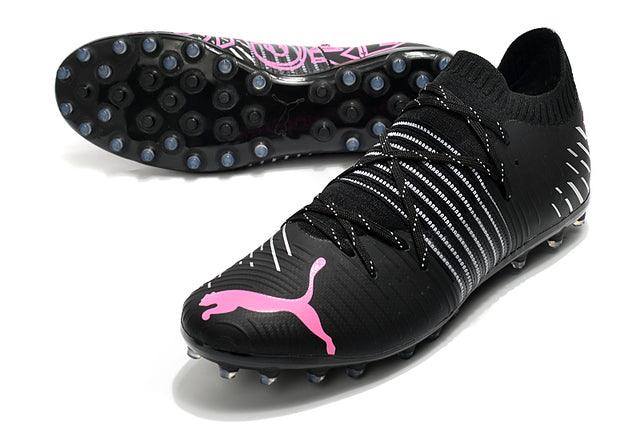 Chuteira Society Puma Future Z FG Black/Pink - Low - DA Sports Oficial