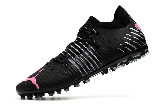 Chuteira Society Puma Future Z FG Black/Pink - Low - DA Sports Oficial