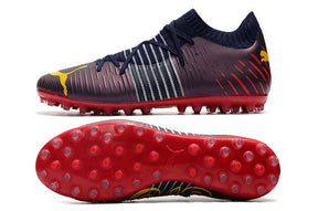 Chuteira Society Puma Future Z FG Black/Red/Orange - DA Sports Oficial