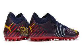 Chuteira Society Puma Future Z FG Black/Red/Orange - DA Sports Oficial
