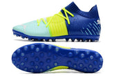 Chuteira Society Puma Future Z FG Blue/Yellow/Green - Low - DA Sports Oficial