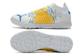 Chuteira Society Puma Future Z TF White/Yellow - DA Sports Oficial