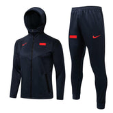 Conjunto França 21/22 Azul - Nike - Com Fecho e Capuz - DA Sports Oficial