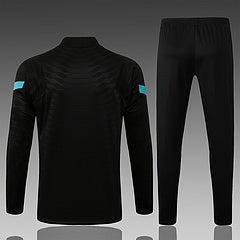 Conjunto Inter de Milão 21/22 Preto - Nike - Com Ziper - DA Sports Oficial