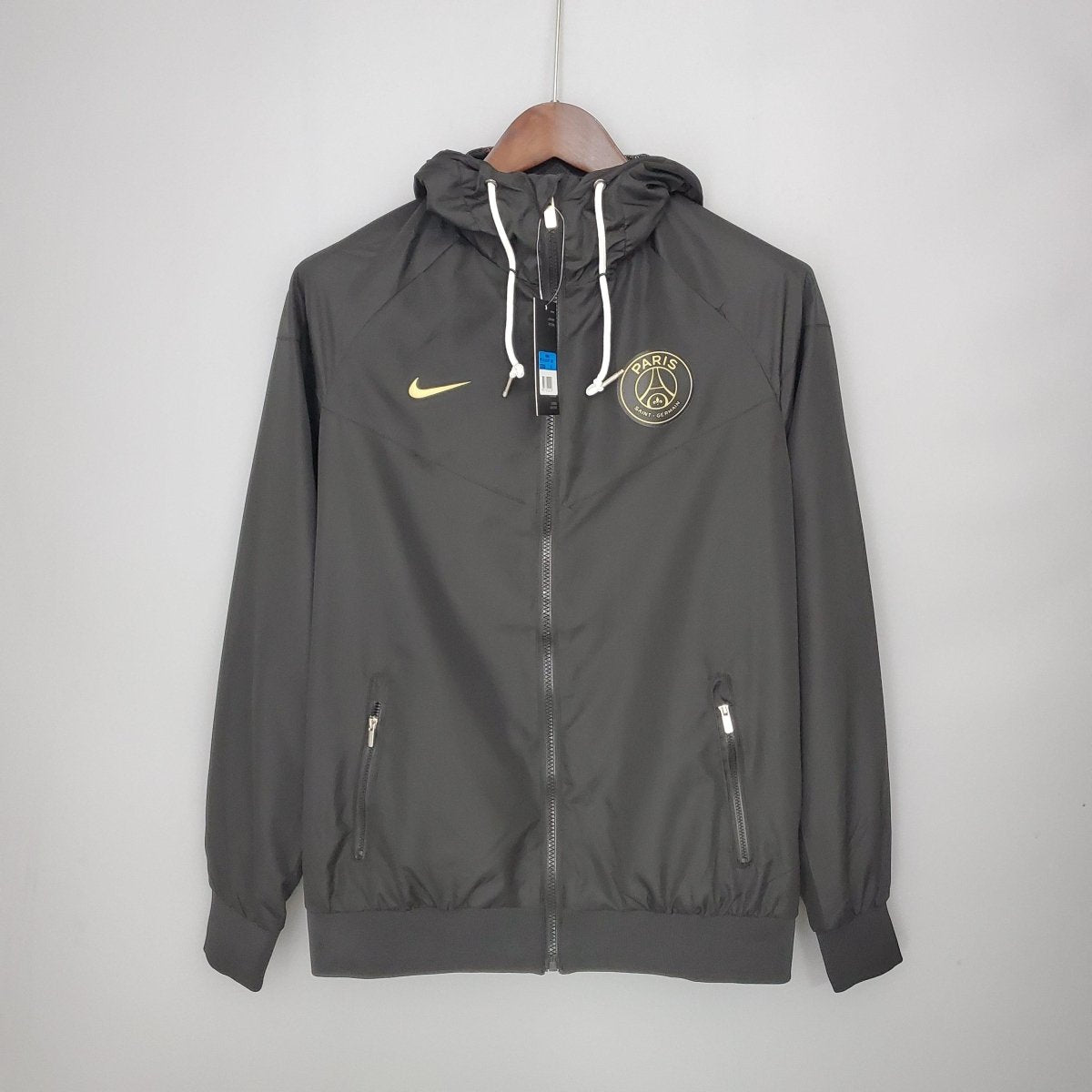 Corta - vento PSG 21/22 Nike - Preto e Chumbo - DA Sports Oficial
