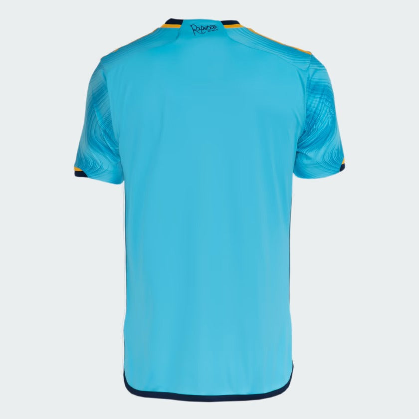 Camisa Masculina Cruzeiro III 23/24 Adidas - azul e amarelo