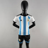 Kit Infantil Argentina 22/23 Adidas - Azul - DA Sports Oficial