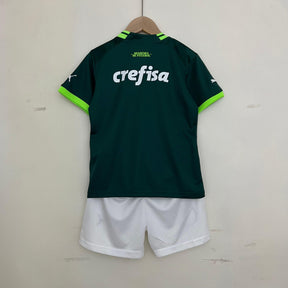Kit Infantil Palmeiras I 23/24 Puma - Verde - DA Sports Oficial