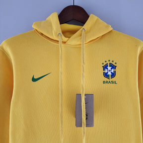 Moletom do Brasil 2022 Amarelo - Nike - DA Sports Oficial