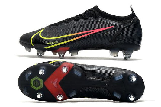 Nike Campo Mercurial Vapor XIV Elite SG PRO Anti Clog - Black/Yellow - DA Sports Oficial