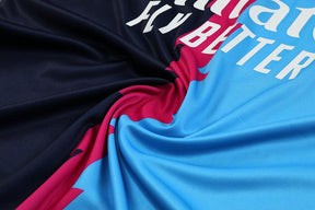 Regata Arsenal 23/24 - Treino - Azul Claro/Preto - DA Sports Oficial