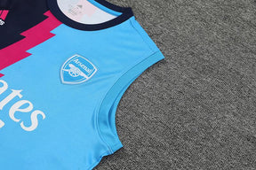 Regata Arsenal 23/24 - Treino - Azul Claro/Preto - DA Sports Oficial