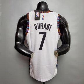 Regata Brooklyn Nets Masculina - Branca - DA Sports Oficial