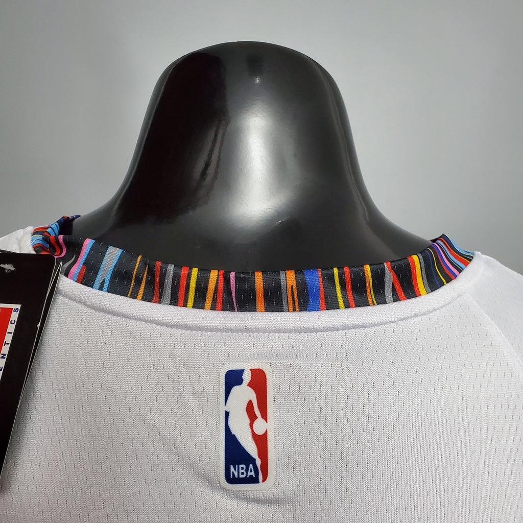 Regata Brooklyn Nets Masculina - Branca - DA Sports Oficial