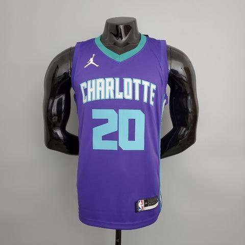 Regata Charlotte Hornets Masculina - Roxa - DA Sports Oficial