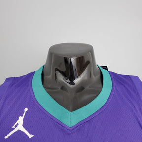Regata Charlotte Hornets Masculina - Roxa - DA Sports Oficial