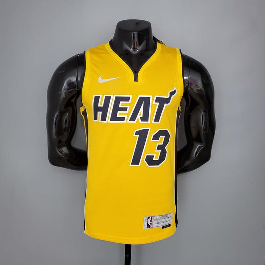 Regata Miami Heat Masculina - Amarela - DA Sports Oficial