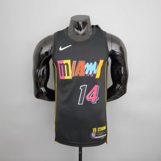 Regata Miami Heat Masculina - Preta - DA Sports Oficial