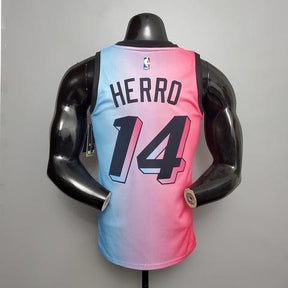 Regata Miami Heat Masculina - Rosa e Azul - DA Sports Oficial